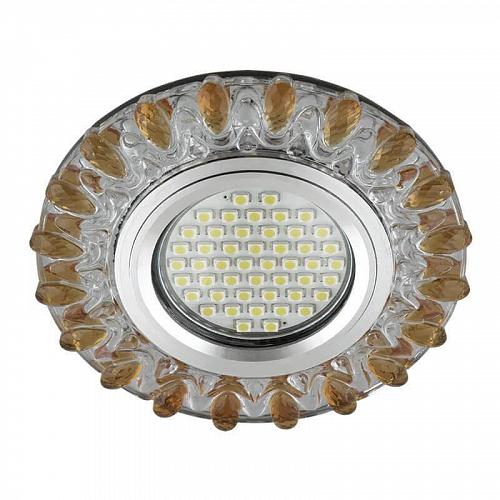 Встраиваемый светильник Fametto Luciole DLS-L148 Gu5.3 Glassy/Tea