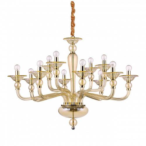 Подвесная люстра Ideal Lux Danieli SP12 Ambra 221373