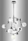 Подвесная люстра Crystal Lux Salvadore SP8V Chrome - фото №2