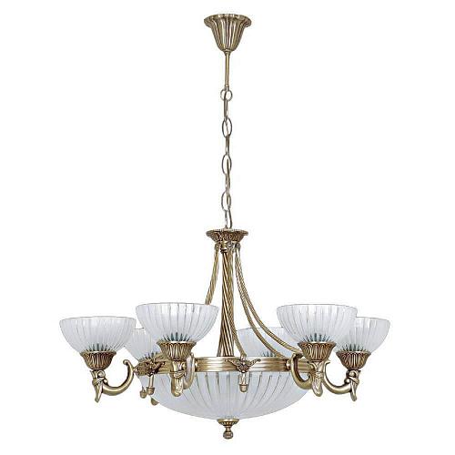 Подвесная люстра Kink Light Кристалл классика 2067/6+3 Antik