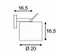 Бра SLV Tenora WL-1 156020 - фото №3