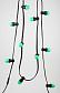 Лампа светодиодная ЭРА E27 1W 3000K зеленая ERAGL45-E27 Б0049574 - фото №3
