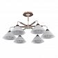 Потолочная люстра Arti Lampadari Ribera E 1.1.6 CW - фото №1