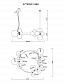 Подвесная люстра Arte Lamp Vincent A7790SP-15BK - фото №2