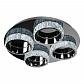 Потолочная светодиодная люстра iLedex CRystal ice MX7212-36 CR - фото №3