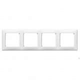 Рамка 4-постовая Legrand Valena белая 774454