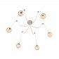 Подвесная люстра Loft IT Spider Loft1162W/6 - фото №4
