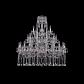 Подвесная люстра Bohemia Ivele 1413/20+10+5/360/3d Ni - фото №1