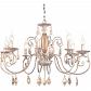 Подвесная люстра Rivoli Oro 2011-208 Б0038396 - фото №1