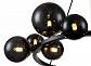 Подвесная люстра Indigo Molecola 11018/14P Black V000194 - фото №3