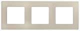 Рамка 3-постовая Legrand Etika слоновая кость 672513