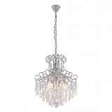 Подвесная люстра Crystal Lux Sevilia SP4 Silver