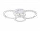 Потолочная светодиодная люстра Ambrella light Ice FA163 - фото №1