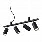 Подвесная люстра Ideal Lux Dynamite SP4 Nero 231341 - фото №1
