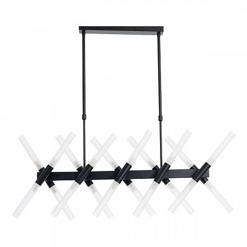 Подвесная люстра Lumina Deco Alford LDP 6036-20 BK