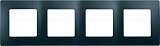 Рамка 4-постовая Legrand Etika антрацит 672584