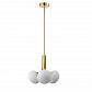 Подвесной светильник Crystal Lux ALICIA SP3 GOLD/WHITE - фото №1