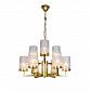 Подвесная люстра Newport 65006+3/C new gold М0063206 - фото №1