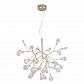 Подвесная люстра Crystal Lux Evita SP36 Gold/Transparent - фото №1