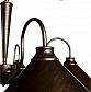 Подвесная люстра Arte Lamp Cone A9330LM-5BR - фото №3
