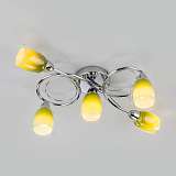 Люстра Eurosvet 30153/5 зеленый