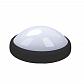 Потолочный светодиодный светильник Uniel ULW-O03-8W/NW IP65 BLACK 11133 - фото №1