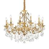 Подвесная люстра Ideal Lux Gioconda SP12 Oro 164960