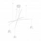 Подвесная люстра Ideal Lux Fish SP3 Bianco 196961 - фото №1