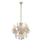 Подвесная люстра Lumina Deco Eliza LDP 7026-6+3 SL+GD