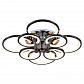 Потолочная светодиодная люстра Profit Light 8077/4+4 PBK - фото №1