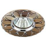 Встраиваемый светильник ЭРА Алюминиевый KL42 SL/GD Б0003848