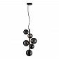 Подвесная люстра Indigo Molecola 11018/6P Black V000197 - фото №2