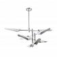 Подвесная люстра Crystal Lux Rafael SP8 Chrome - фото №2