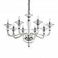 Подвесная люстра Ideal Lux Danieli SP8 Trasparente 159980 - фото №1