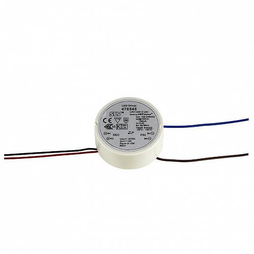 Блок питания SLV 12V 12W IP20 1A 470545