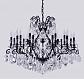 Подвесная люстра Crystal Lux Magnifico SP19 Black/Transparent - фото №3