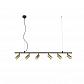 Подвесная люстра Crystal Lux CLT 015C6 L1200 BL-GO - фото №3