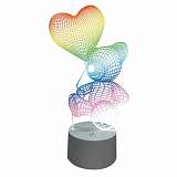 Фигурка Uniel ULI-M503 RGB/3AAA Lovebear/White