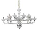 Подвесная люстра Ideal Lux Casanova SP16 Bianco 094120