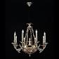 Подвесная люстра Lucia Tucci Firenze 1781.8.2 Antique Gold - фото №2