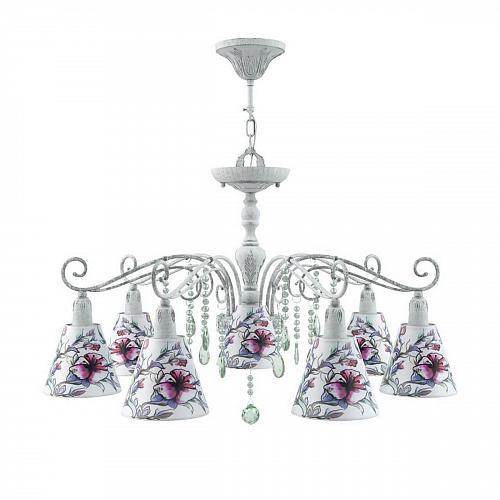Подвесная люстра Lamp4you Provence E4-07-G-LMP-O-13-CRL-E4-07-GR-DN