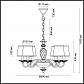 Подвесная люстра Odeon Light Ester 4181/6 - фото №2