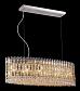 Подвесной светильник Crystal Lux Lirica SP10 L900 Chrome/Gold-Transparent - фото №2