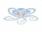 Потолочная светодиодная люстра Ambrella light Original FA512 - фото №2
