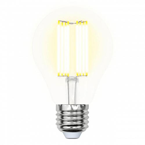 Лампа светодиодная филаментная E27 23W 3000K прозрачная LED-A70-23W/3000K/E27/CL PLS02WH UL-00005897