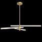 Подвесная светодиодная люстра Maytoni Technical Axis MOD106CL-L40G3K - фото №3