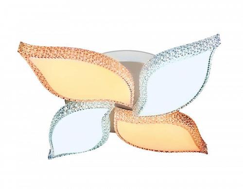 Потолочная светодиодная люстра Ambrella light Orbital Classic FK211/4 WH 72W D450