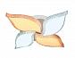 Потолочная светодиодная люстра Ambrella light Orbital Classic FK211/4 WH 72W D450 - фото №1