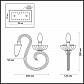 Бра Odeon Light Zefiro 3932/1W - фото №2