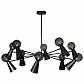 Подвесная люстра Loft IT Halley 10046/10 Black - фото №1
